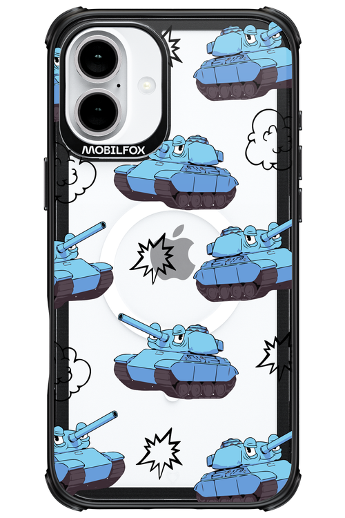 Tank Guy Transparent 2.0 - Apple iPhone 16 Plus