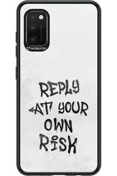 At Your Own Risk - Samsung Galaxy A41
