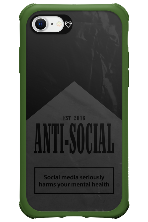 ANTI-SOCIAL (BLVCK) 2.0 - Apple iPhone SE 2020