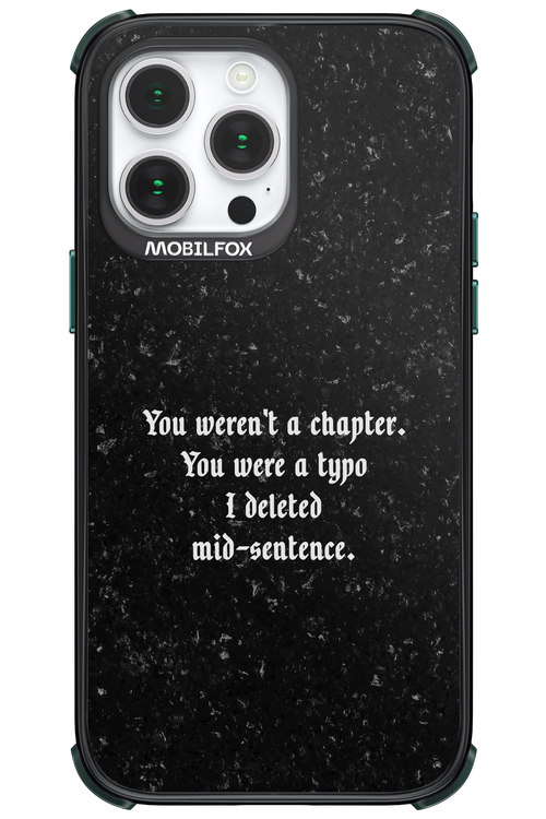 A Typo - Apple iPhone 14 Pro Max