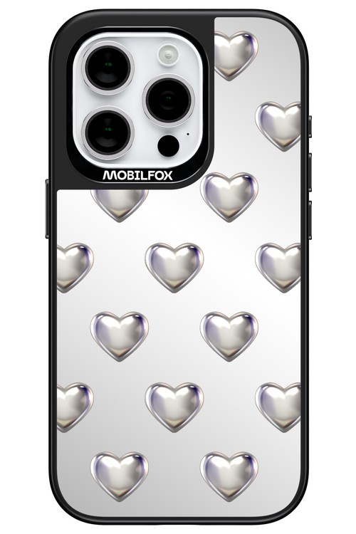 Shiny Hearts Mirror 2.0 - Apple iPhone 15 Pro