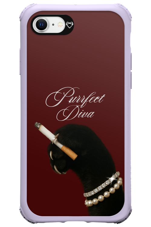 Purrfect Diva - Apple iPhone SE 2022