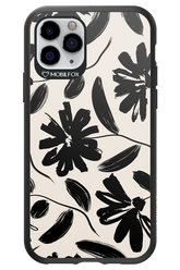 Monochrome Flowerss - Apple iPhone 11 Pro