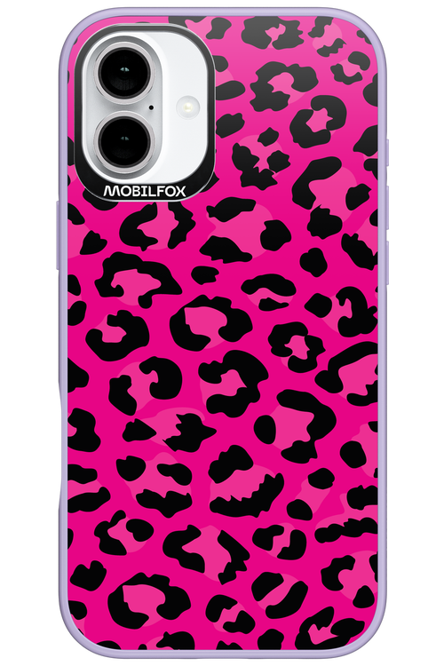 Fuchsia Leopard - Apple iPhone 16 Plus