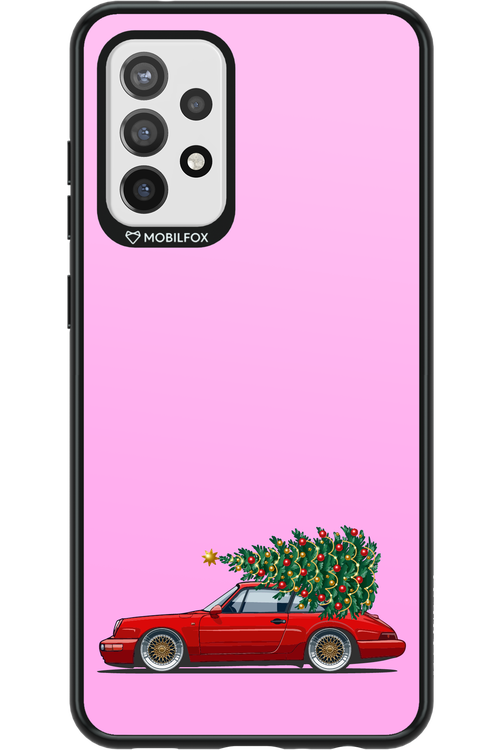 XMAS Car Pink - Samsung Galaxy A72