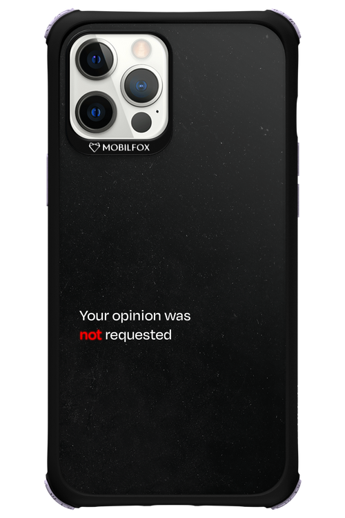 Not Requested 2.0 - Apple iPhone 12 Pro Max