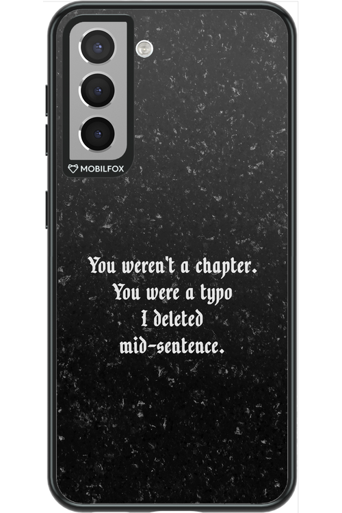 A Typo - Samsung Galaxy S21