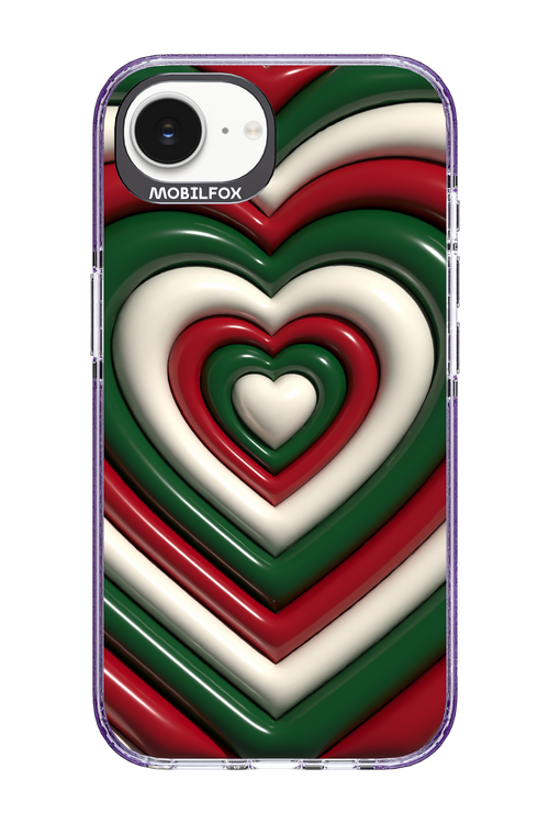 XMAS Hearts - Apple iPhone 16e
