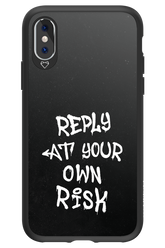 Risk Black 2.0 - Apple iPhone XS