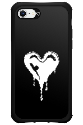 Heart Black - Apple iPhone 8