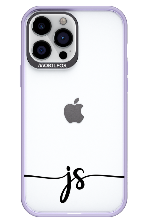 JS Monogram - Apple iPhone 13 Pro Max