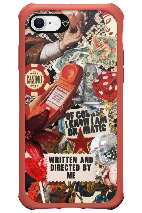 RED VINTAGE - Apple iPhone SE 2020