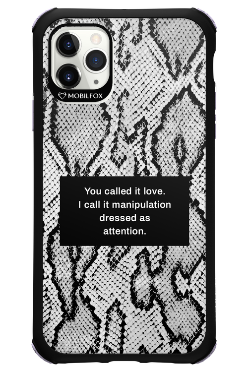 Manipulation 2.0 - Apple iPhone 11 Pro Max