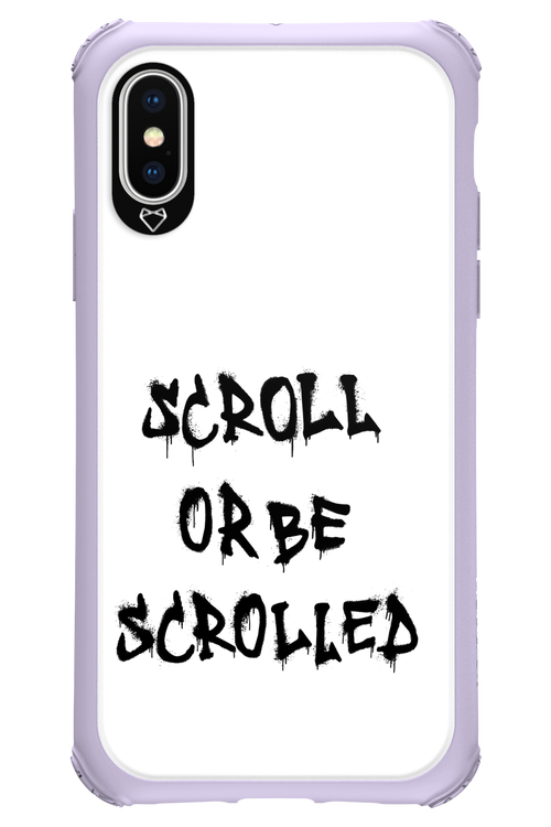 Scroll - Apple iPhone X