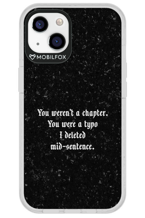 A Typo - Apple iPhone 13
