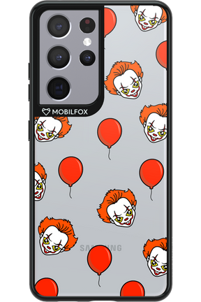 Mystery Clown (Transparent) - Samsung Galaxy S21 Ultra