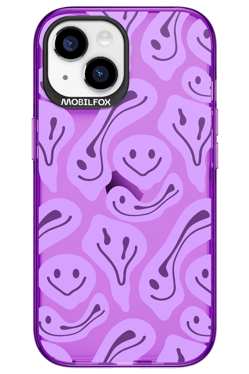 Fluid Smiley Purple - Apple iPhone 15