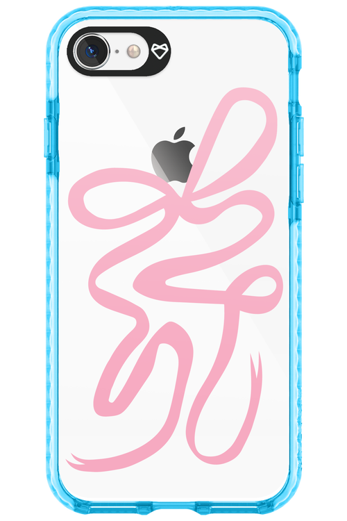 Pink Bow - Apple iPhone 8