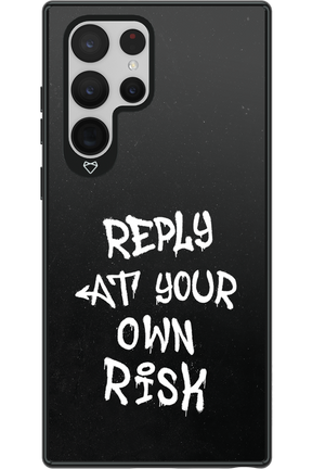 Risk Black - Samsung Galaxy S22 Ultra
