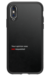 Not Requested 2.0 - Apple iPhone X