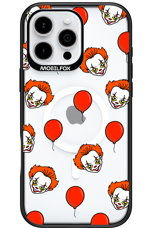 Mystery Clown (Transparent) - Apple iPhone 16 Pro Max