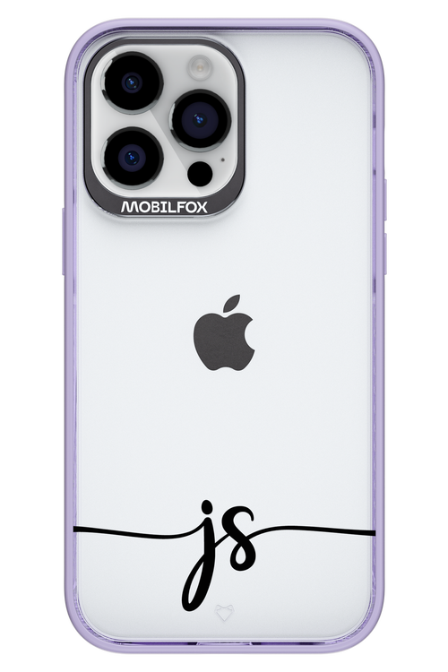 JS Monogram - Apple iPhone 14 Pro Max