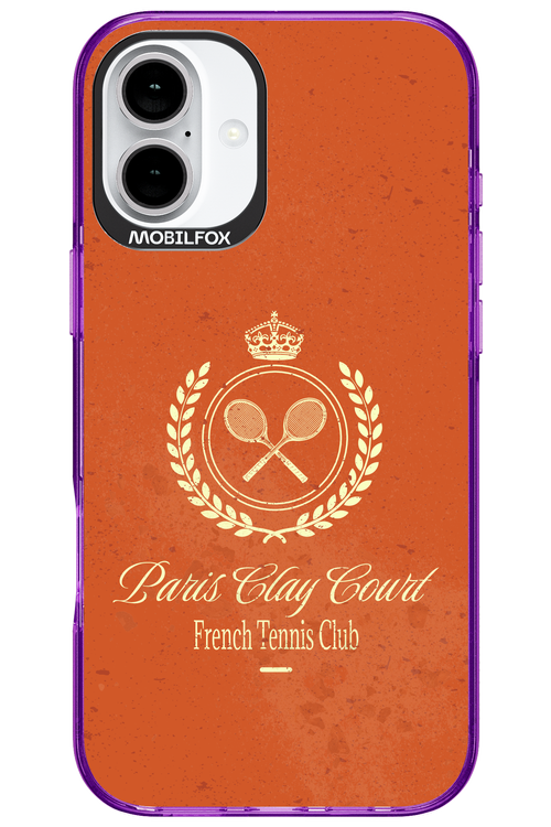 Paris Clay Court Club 2.0 - Apple iPhone 16 Plus