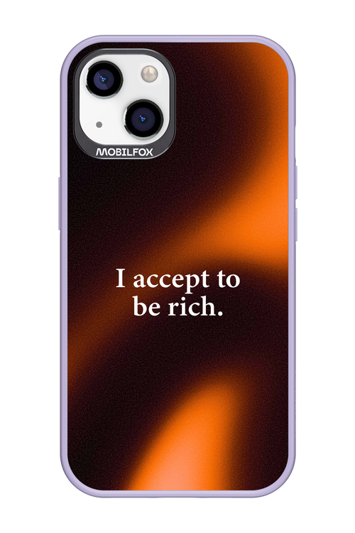 I accept to be rich - Apple iPhone 13