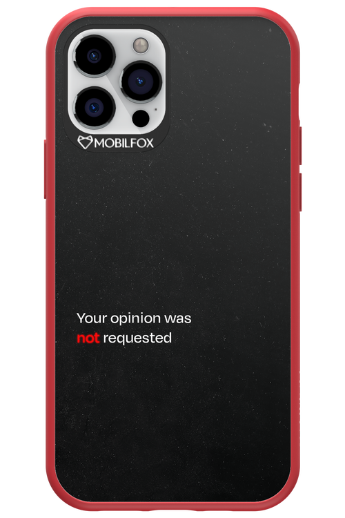 Not Requested 2.0 - Apple iPhone 12 Pro