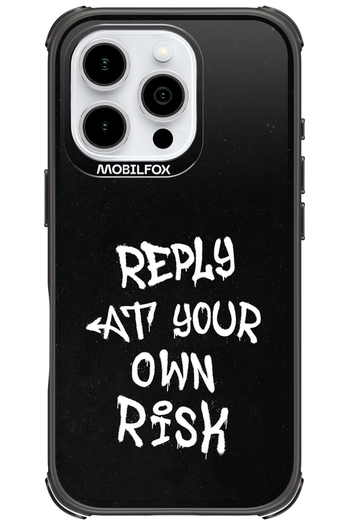 Risk Black 2.0 - Apple iPhone 16 Pro