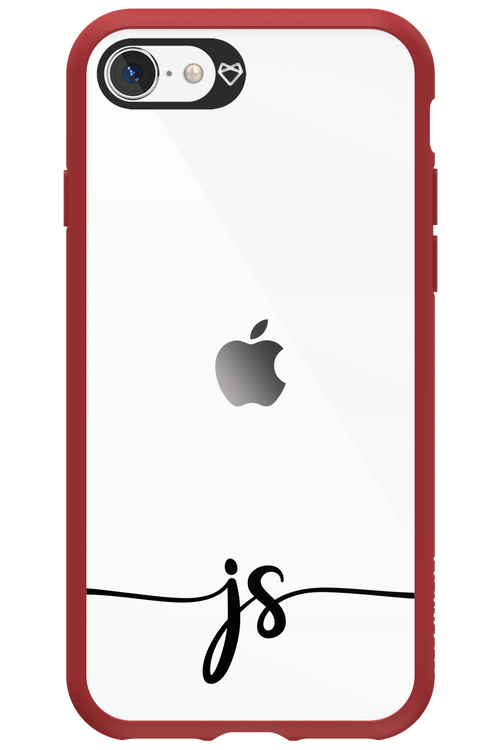 JS Monogram - Apple iPhone SE 2022