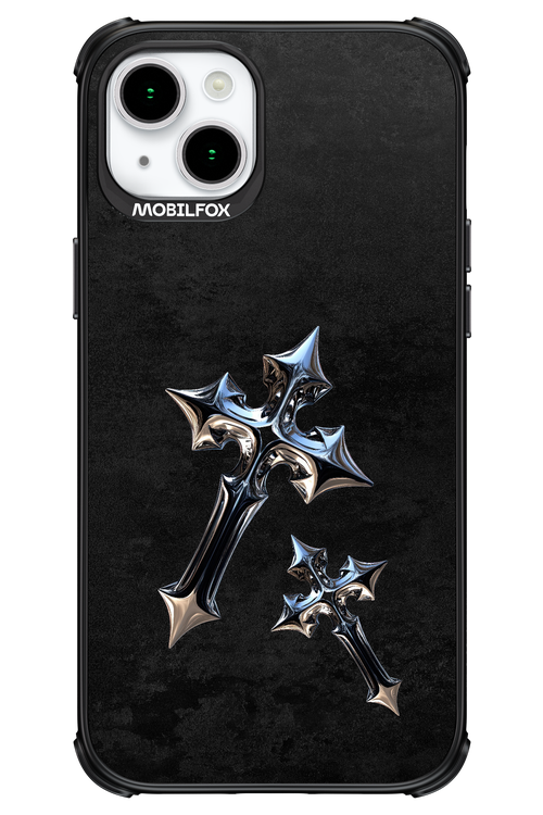 Chrome Crosses - Apple iPhone 15 Plus
