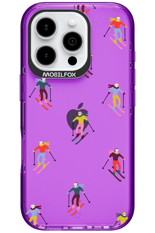 Snow Motion (Transparent) - Apple iPhone 16 Pro