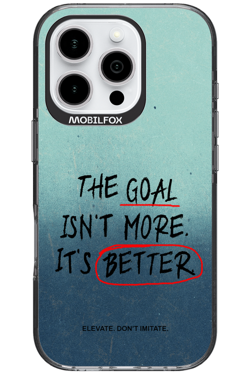 The Goal 2.0 - Apple iPhone 16 Pro