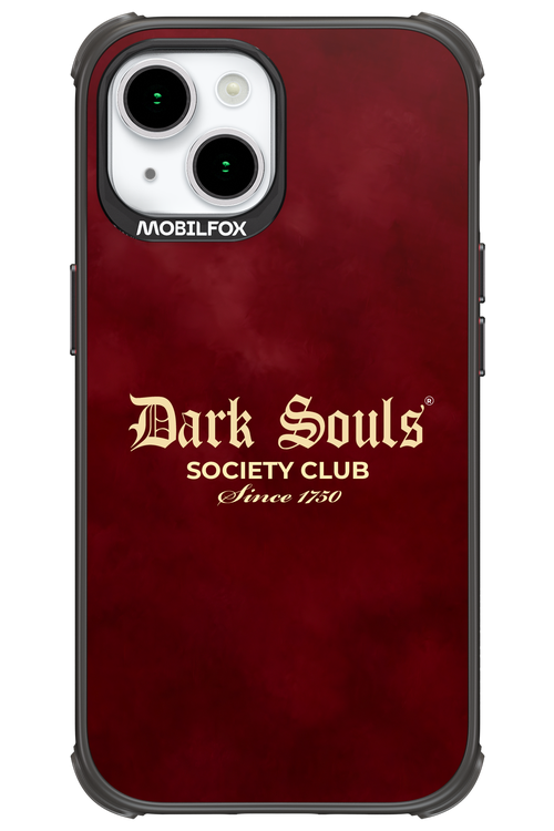 Dark Souls (Burgundy) - Apple iPhone 15