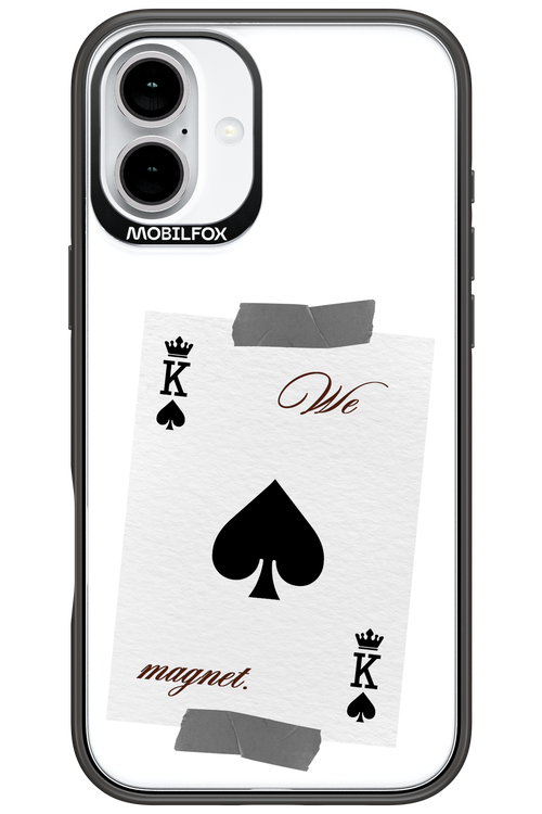 Magnet Transparent - Apple iPhone 16 Plus