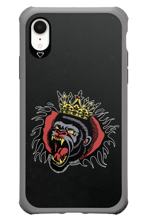 Monkey Rage Black - Apple iPhone XR