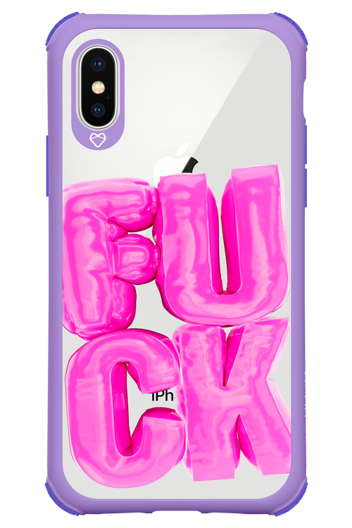 F*ck Transparent - Apple iPhone XS