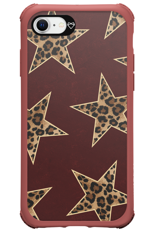 Wild Stars Burgundy - Apple iPhone 7
