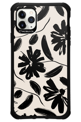 Monochrome Flowerss - Apple iPhone 11 Pro Max