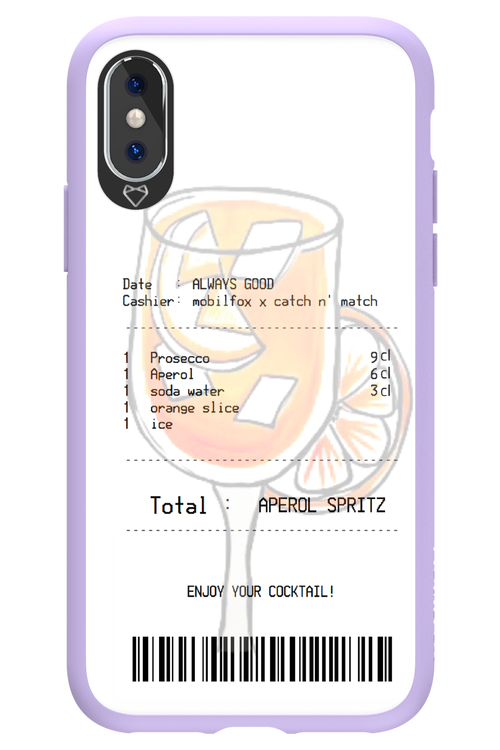 aperol spritz cocktail - Apple iPhone X