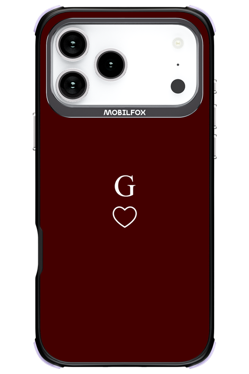 G Burgundia 2.0 - Apple iPhone 17 Pro Max