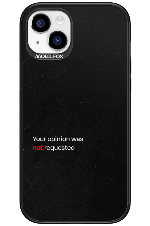 Not Requested 2.0 - Apple iPhone 15 Plus