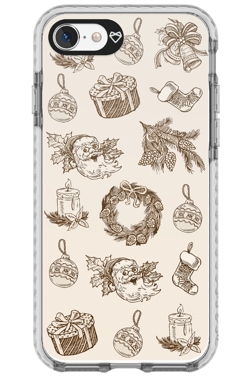 Christmas Paper - Apple iPhone 8