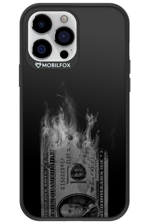 Money Burn B&W 2.0 - Apple iPhone 13 Pro Max