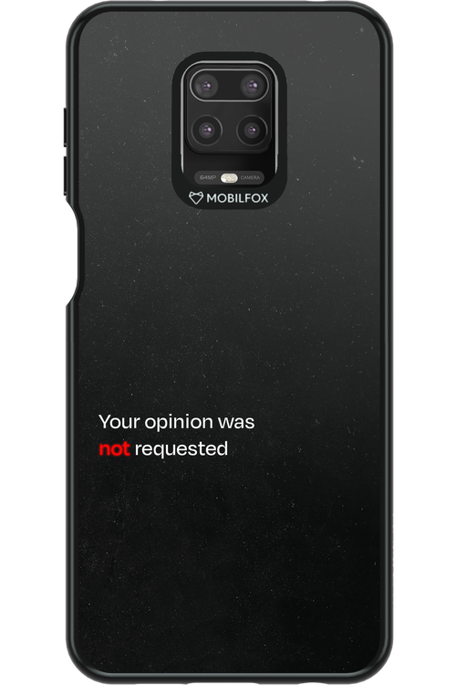 Not Requested 2.0 - Xiaomi Redmi Note 9 Pro