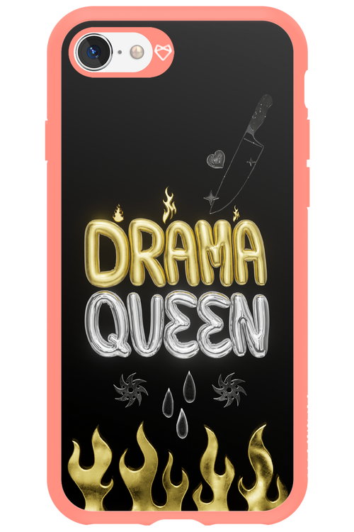 Drama Queen Black - Apple iPhone 8