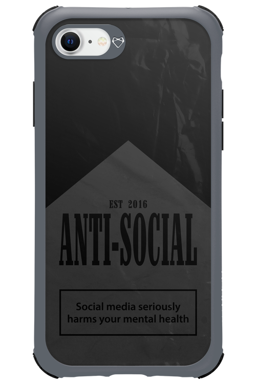 ANTI-SOCIAL (BLVCK) 2.0 - Apple iPhone SE 2020
