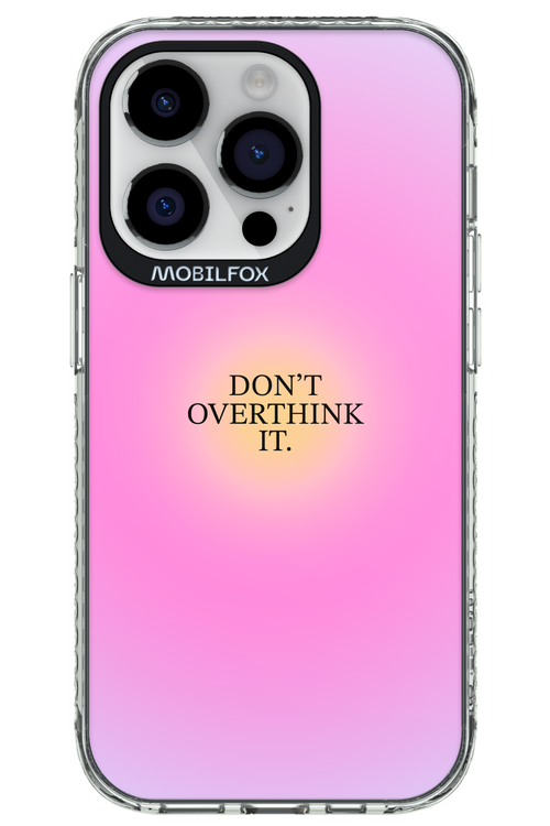 Don't Overthink It - Apple iPhone 14 Pro