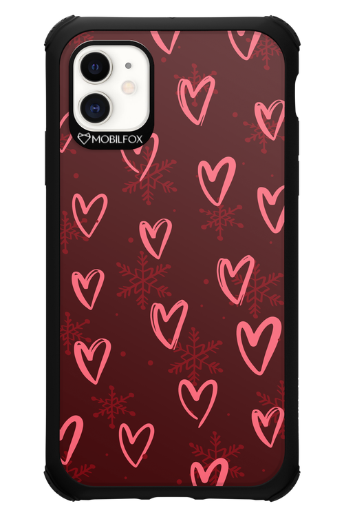 Christmas Hearts - Apple iPhone 11